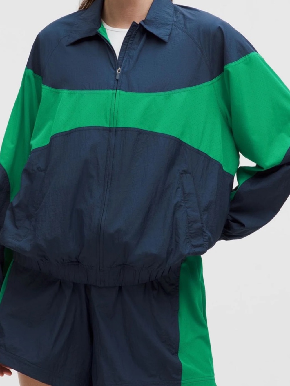 Lululemon Nylon Collared Jacket Retro Remix XS - Picture 6 of 9